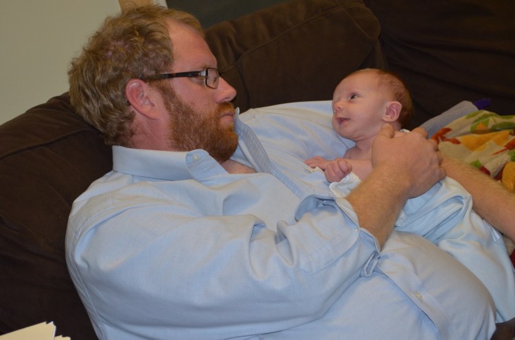 Adam is such an awesome daddy!  I love that man!