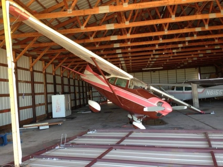 Rearranged planes. (Photo by Jeff Smith, S & S Farms)