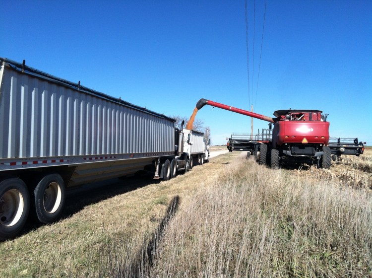 Get that milo unloaded and sent to the elevator!